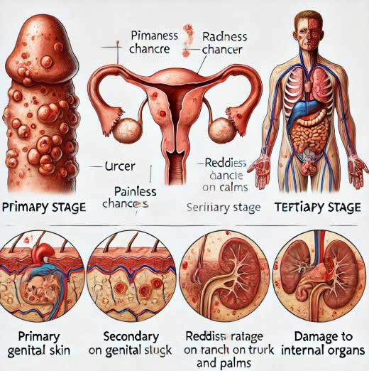 সিফিলিস: কারণ, লক্ষণ, এবং হোমিওপ্যাথিক চিকিৎসা